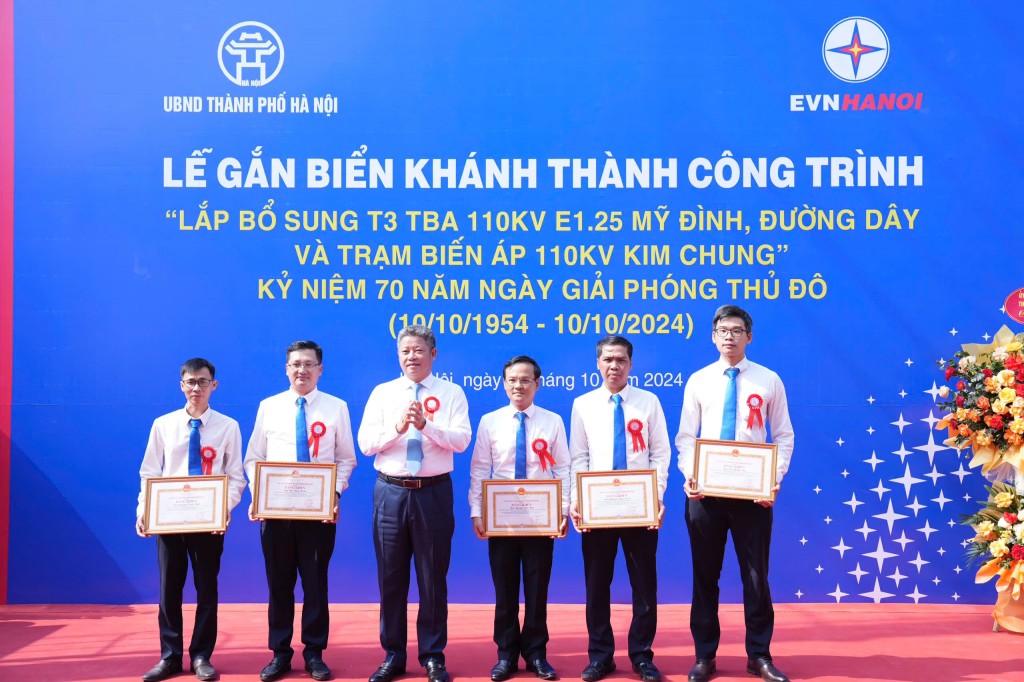 Khánh thành 2 công trình điện lực trọng điểm của Thủ đô