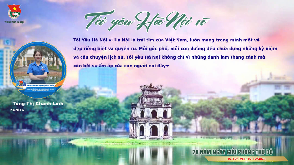 MC Thảo Vân bày tỏ tình yêu với sự đổi thay của Hà Nội xưa và nay