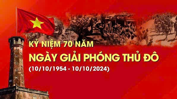 Hôm nay, diễn ra Lễ kỷ niệm 70 năm Ngày Giải phóng Thủ đô