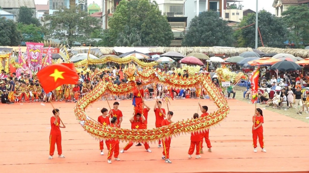 Múa lân - một nét văn hóa đặc sắc của Thanh Oai - Hà Nội