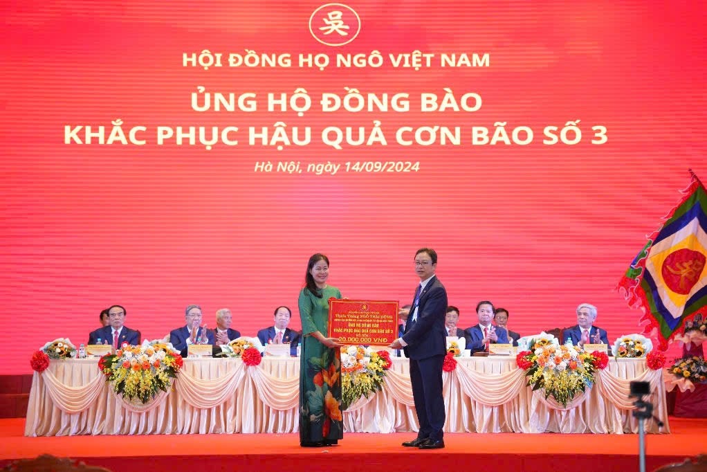 Ủy ban Trung ương Mặt trận Tổ quốc Việt Nam trao Thư cảm ơn họ Ngô Việt Nam