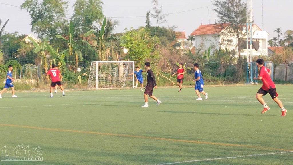 Huyện đoàn Thủy Nguyên: Khai mạc Giải bóng đá Thanh niên