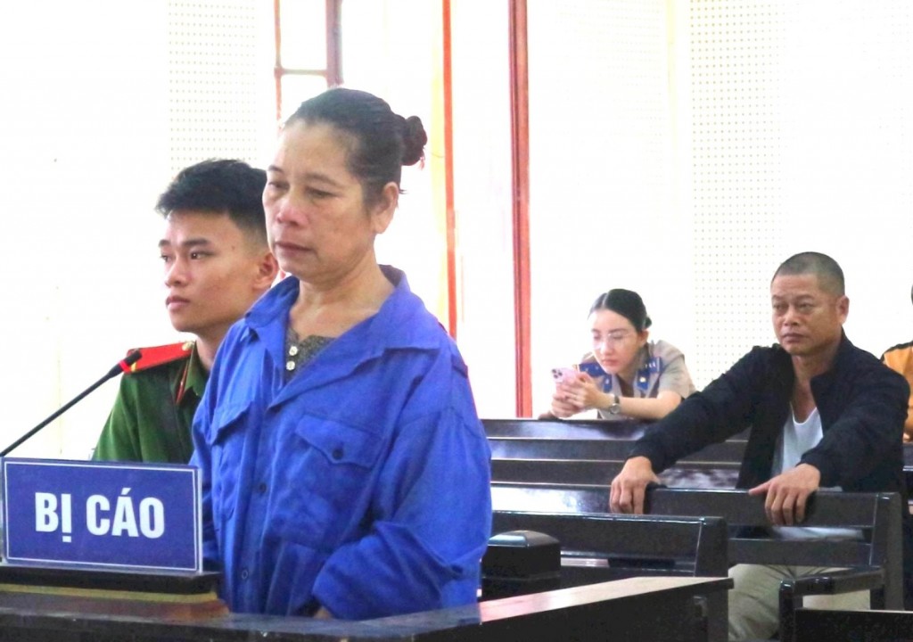 Bị cáo Nguyễn Thị Dung 