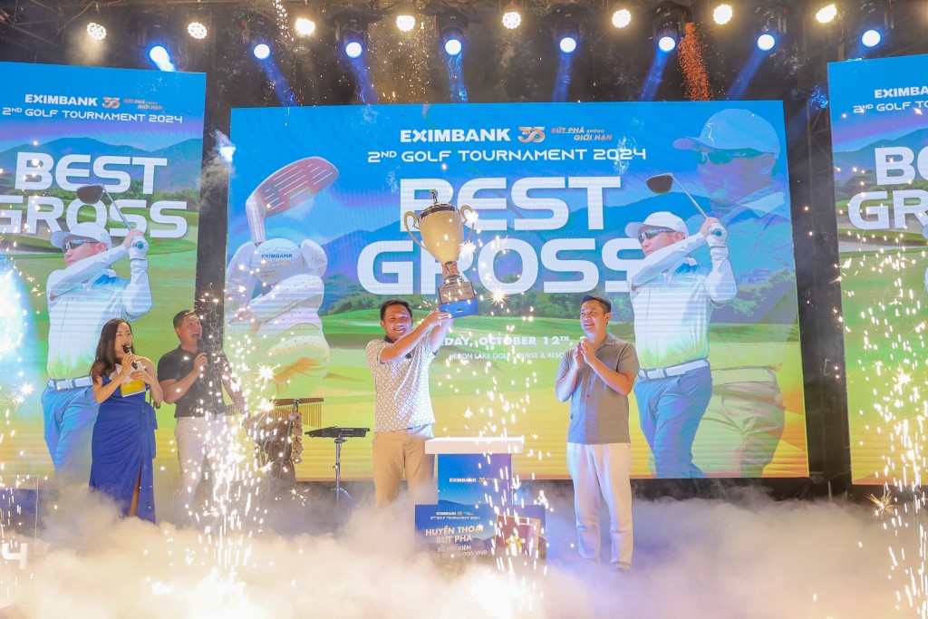 Golfer Hoàng Văn Ngọc xuất sắc giành giải Best Gross, khẳng định tài năng và bản lĩnh trên sân cỏ với những cú đánh đầy ấn tượng