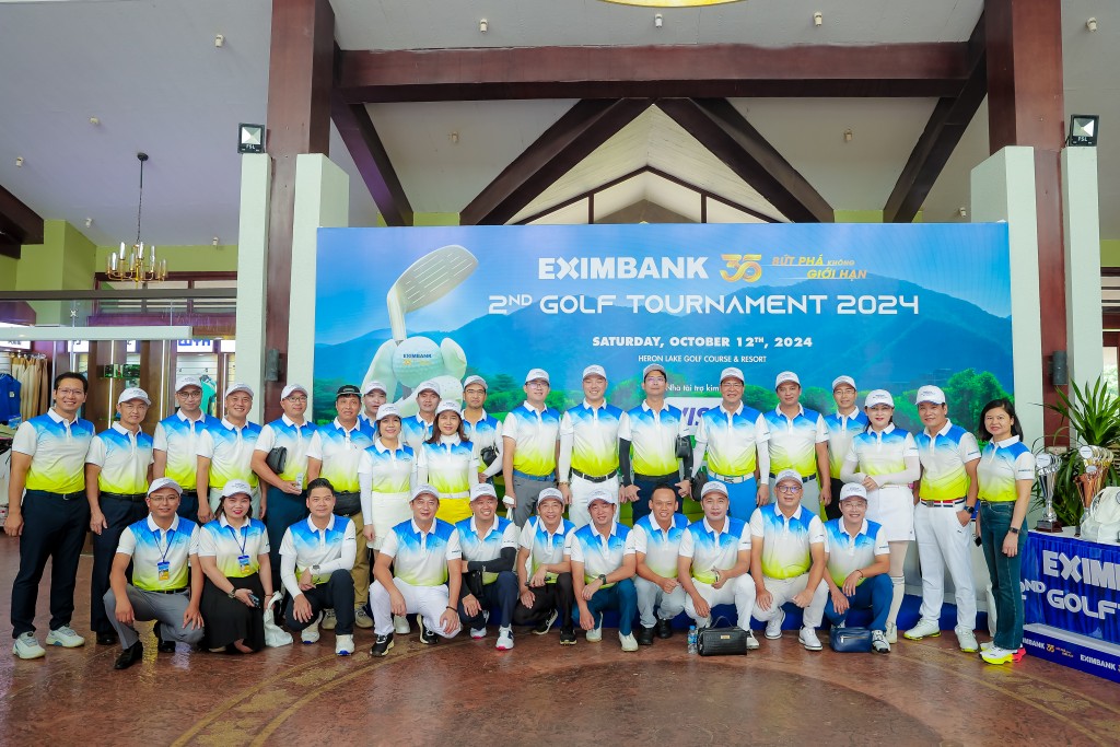 Eximbank tổ chức Giải Golf Tournament 2024 lần thứ 2 cùng nhau bứt phá