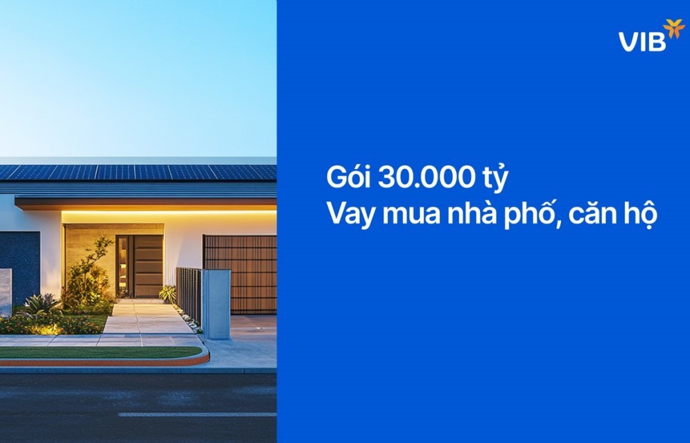 Gói vay mua nhà lãi suất chỉ từ 5,9%/năm, miễn gốc 5 năm