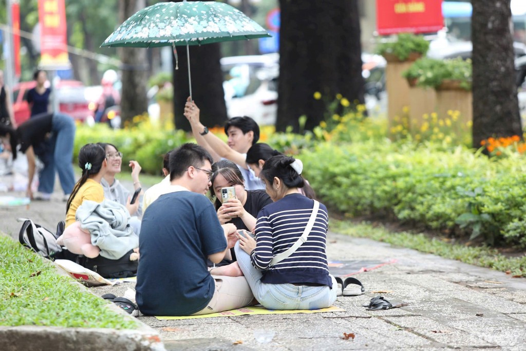 Công viên luôn là điểm đến yêu thích của người dân TP Hồ Chí Minh, đặc biệt là giới trẻ