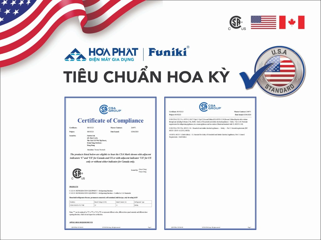 Hòa Phát xuất khẩu tủ lạnh thế hệ mới vào thị trường Hoa Kỳ