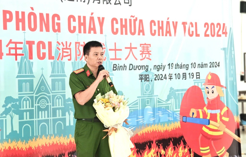 Hào hứng cuộc thi “Chiến sĩ phòng cháy, chữa cháy”