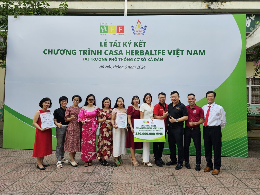 Herbalife Việt Nam cải thiện dinh dưỡng mỗi ngày cho hơn 2.000 trẻ em và người cao tuổi