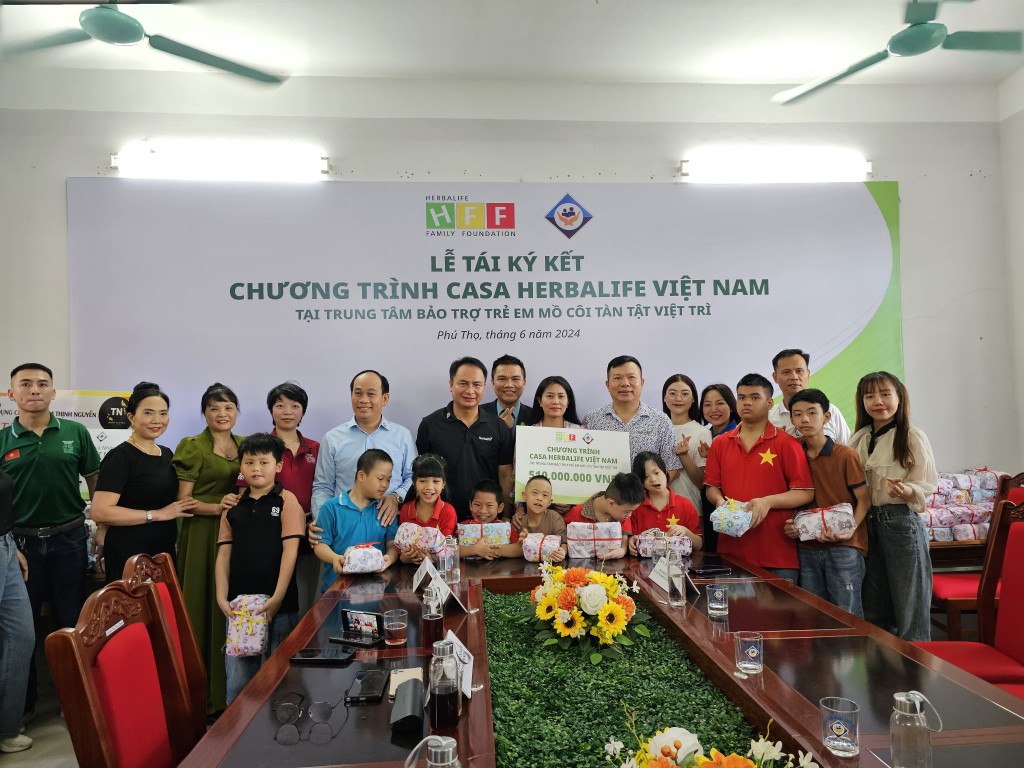 Herbalife Việt Nam cải thiện dinh dưỡng mỗi ngày cho hơn 2.000 trẻ em và người cao tuổi