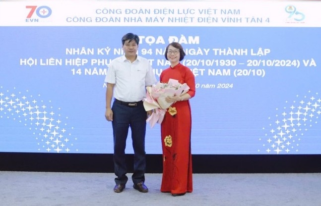 Công đoàn Nhà máy Nhiệt điện Vĩnh Tân 4 kỷ niệm ngày Phụ nữ Việt Nam 20/10