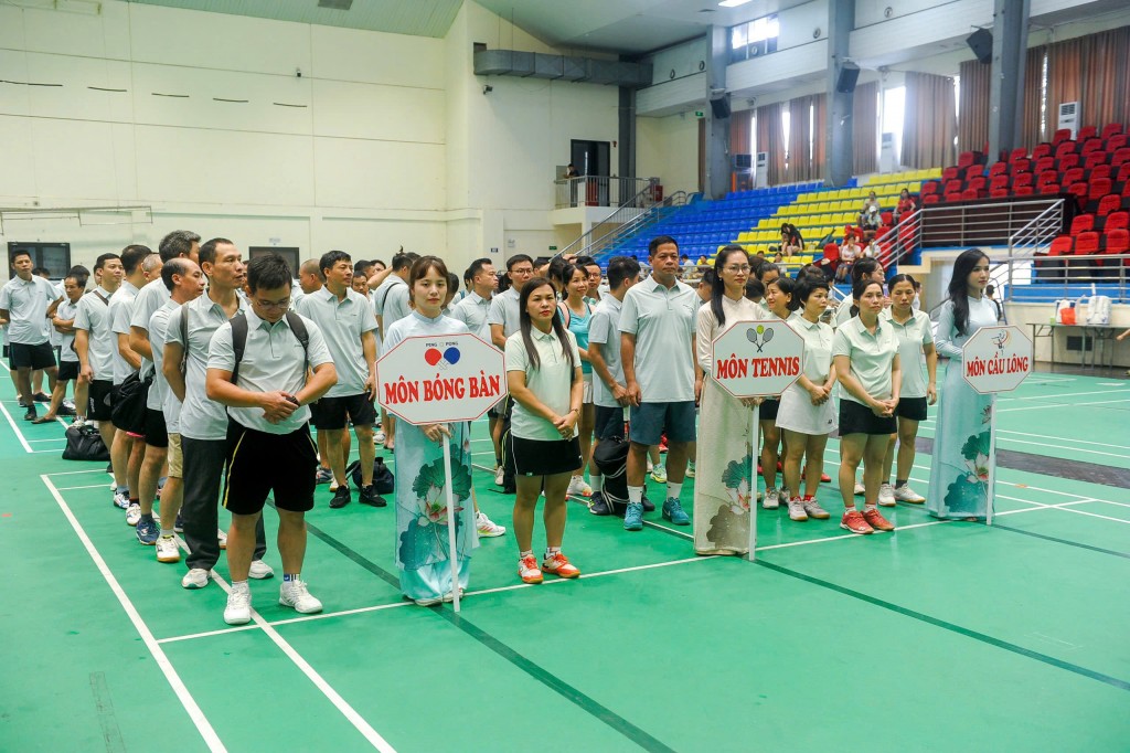 Các vận động viên tham gia giải CIC OPEN 2024