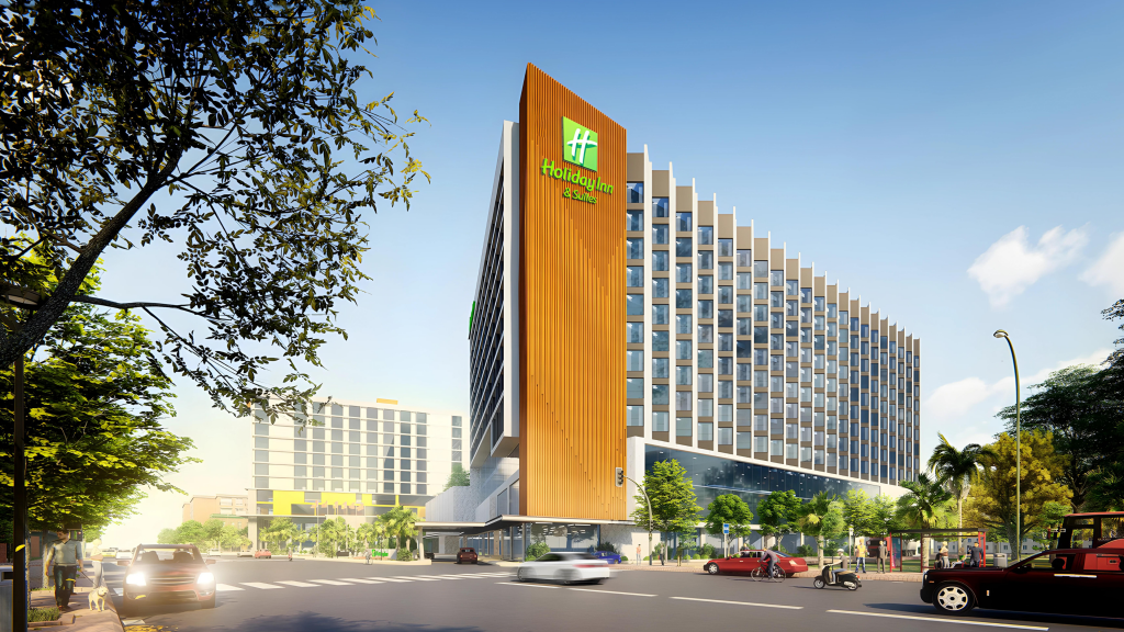 Khách sạn Holiday Inn & Suites Vientiane tọa lạc tại trung tâm quận Chanthabouly sôi động của thủ đô Viêng Chăn.