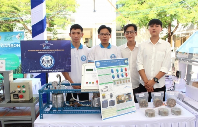 Sinh viên Đà Nẵng chế tạo thiết bị lưu trữ hydrogen an toàn