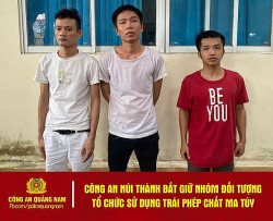 Quảng Nam: Bắt giữ nhóm đối tượng giấu ma túy trong 13 ống nhựa