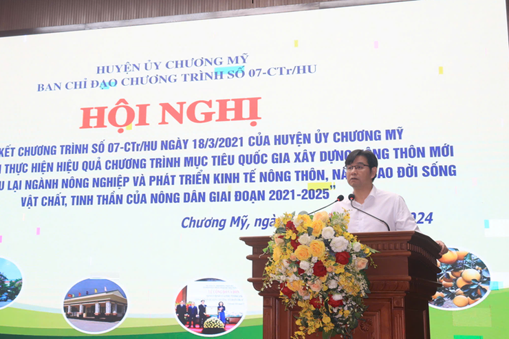 Chương trình Nông thôn mới góp phần nâng cao đời sống của người dân