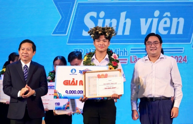 Trao giải Thủ lĩnh sinh viên TP Hồ Chí Minh lần thứ 7