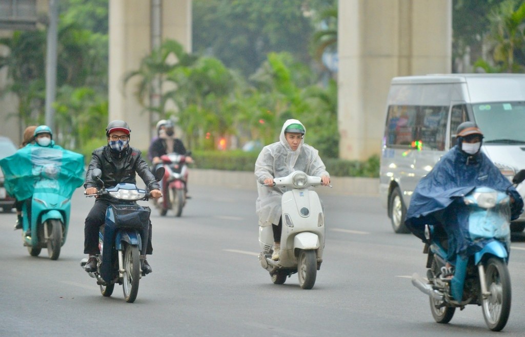 Nhiều khu vực có mưa, Bắc Bộ trời lạnh