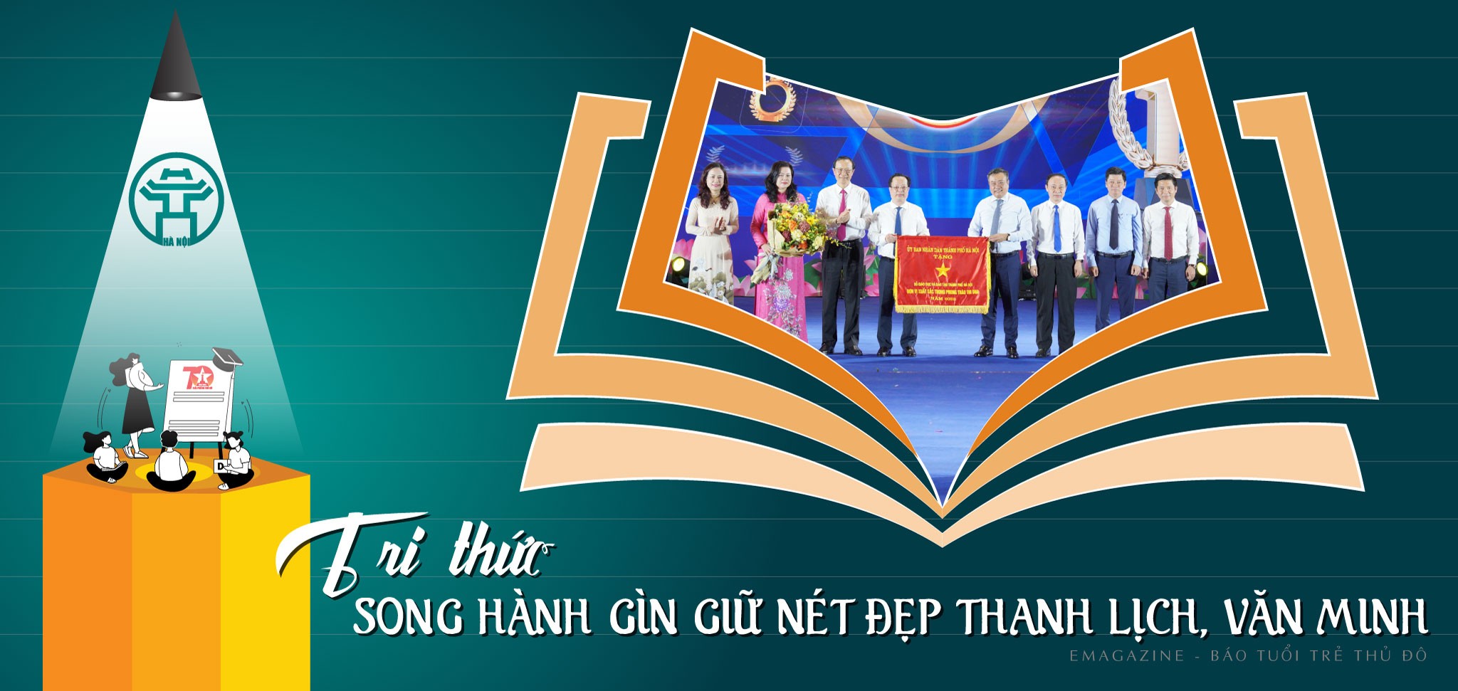 Tri thức song hành gìn giữ nét đẹp thanh lịch, văn minh