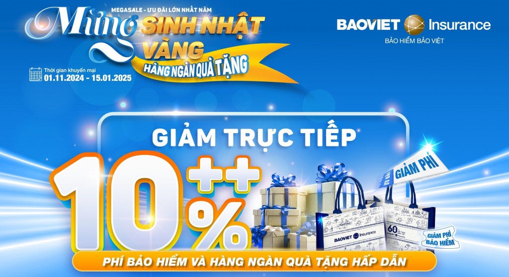 Bảo hiểm Bảo Việt khao đại tiệc tri ân 15 tỷ đồng