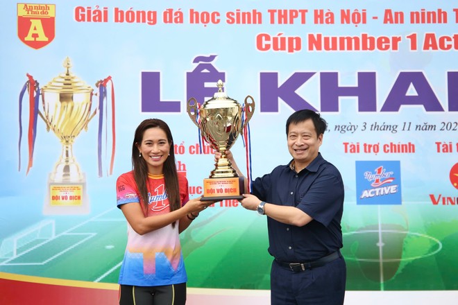 Chính thức khai mạc Giải bóng đá học sinh THPT Hà Nội - Báo An ninh Thủ đô năm 2024