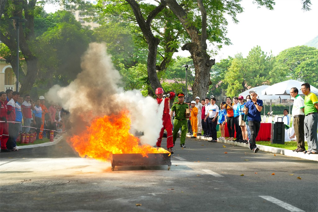 BSR đạt giải Nhì toàn đoàn Hội thi An toàn vệ sinh viên giỏi ngành Dầu khí