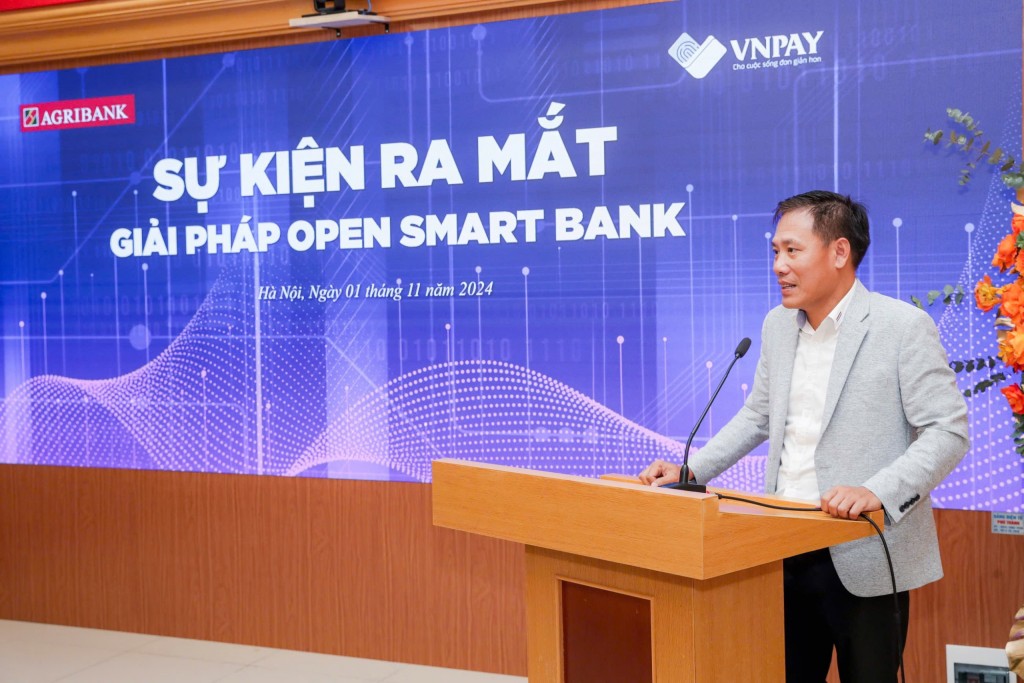 Ông Trần Trí Mạnh - Chủ tịch Hội đồng quản trị VNPAY phát biểu