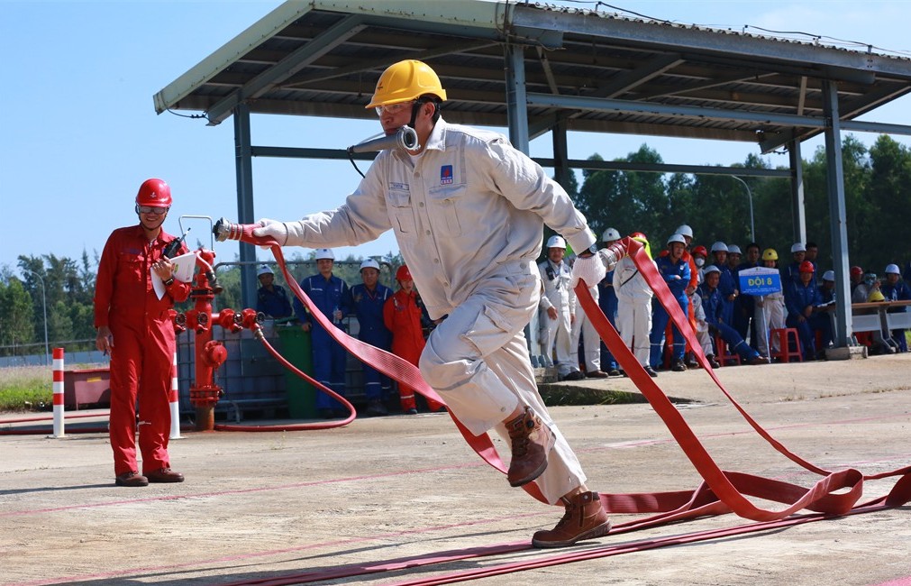 Nhà máy Lọc dầu Dung Quất "điểm sáng" trong công tác PCCC