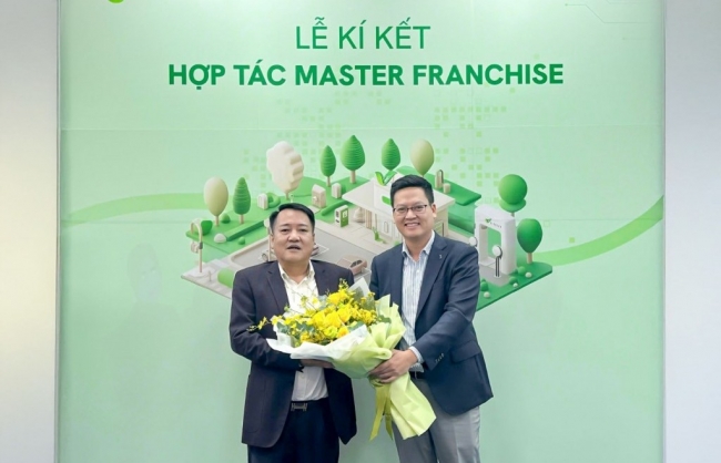 Vasia hợp tác đầu tư trạm sạc nhượng quyền V-GREEN tại Bắc Ninh