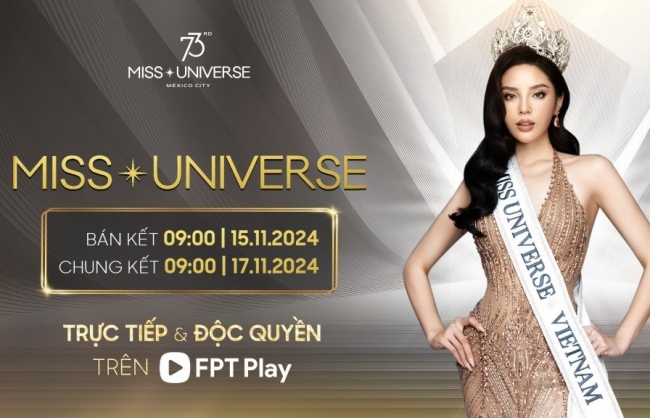 FPT Play sẽ phát sóng trực tiếp và độc quyền Miss Universe 2024