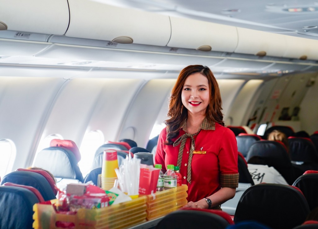 Vietjet xây dựng môi trường làm việc thân thiện, tích cực, đa phúc lợi cho gần 8.000 nhân viên. Ảnh: N.T