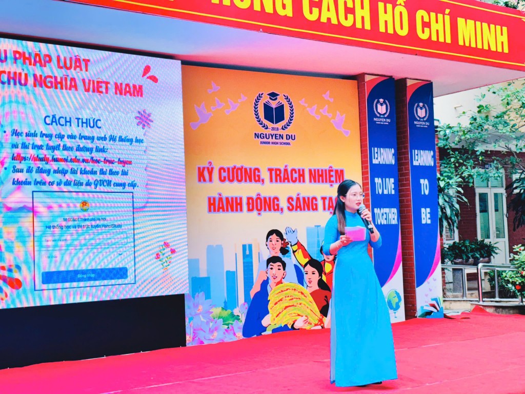 Tuyên truyền pháp luật cho học sinh bằng nhiều hình thức phong phú