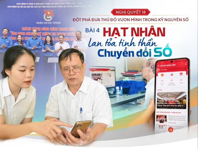 Bài 4: Hạt nhân lan tỏa tinh thần chuyển đổi số