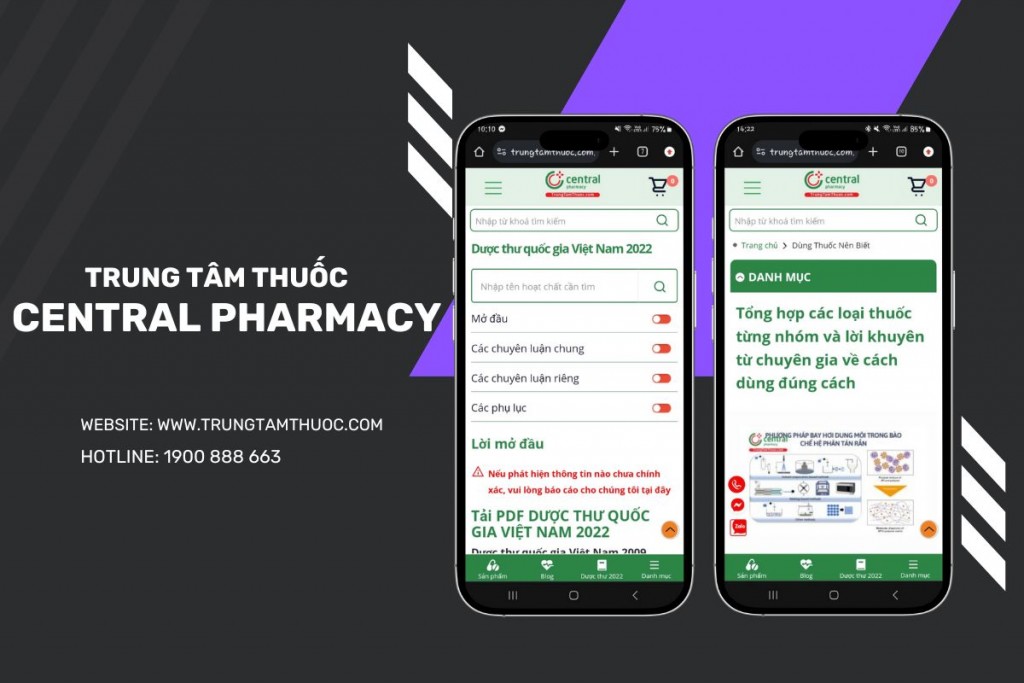 Nhà thuốc Central Pharmacy - sẵn sàng đổi mới để phát triển