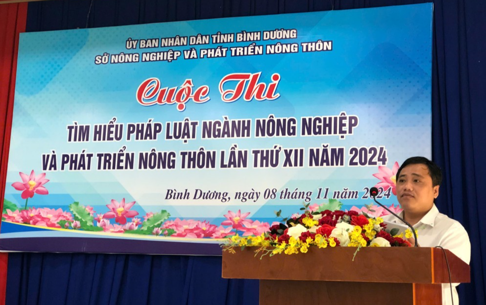 Sôi nổi cuộc thi tìm hiểu pháp luật ngành Nông nghiệp tại Bình Dương