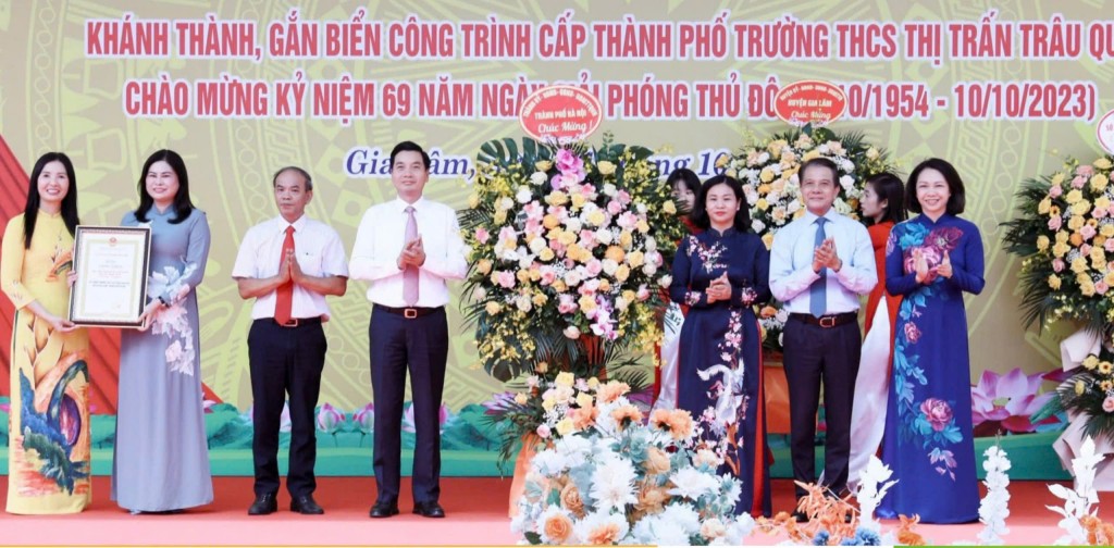 Xây dựng trường học đáp ứng các tiêu chí Nông thôn mới nâng cao