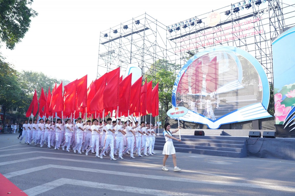 Tưng bừng Ngày hội lớn “Hành khúc học sinh Thủ đô”