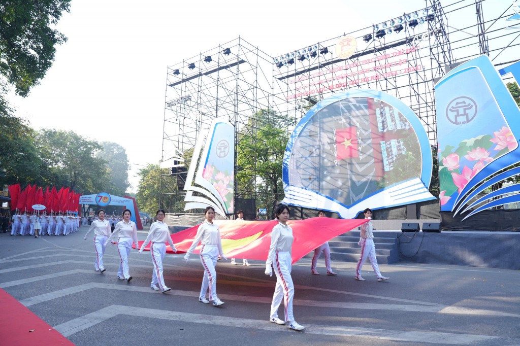 Tưng bừng Ngày hội lớn “Hành khúc học sinh Thủ đô”