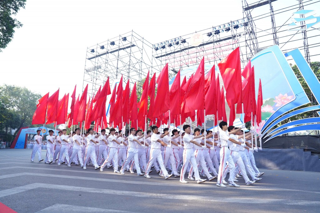 Tưng bừng Ngày hội lớn “Hành khúc học sinh Thủ đô”