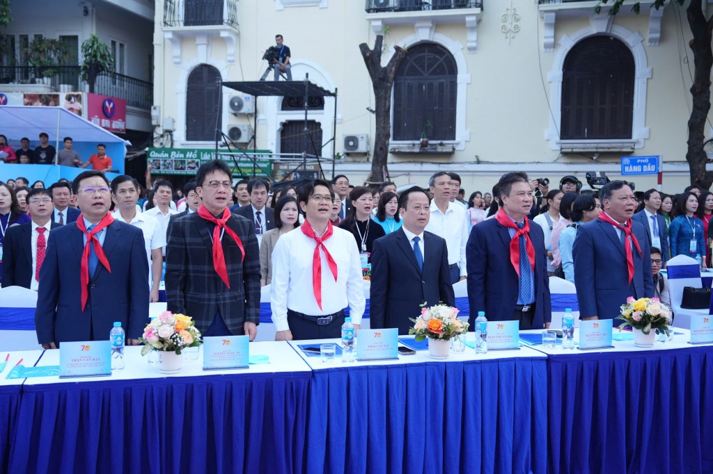 Tưng bừng Ngày hội lớn “Hành khúc học sinh Thủ đô”