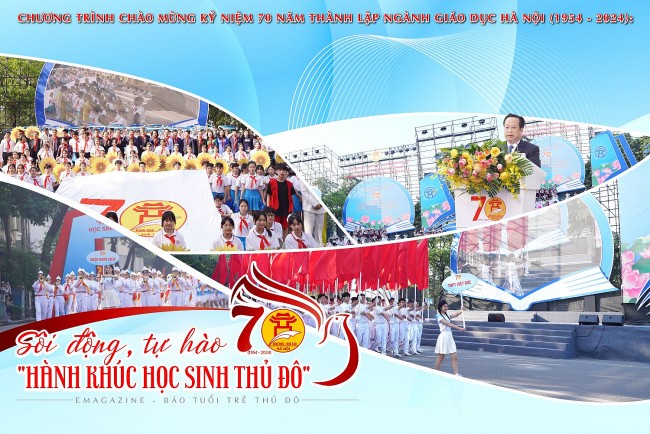 Sôi động, tự hào "Hành khúc học sinh Thủ đô"