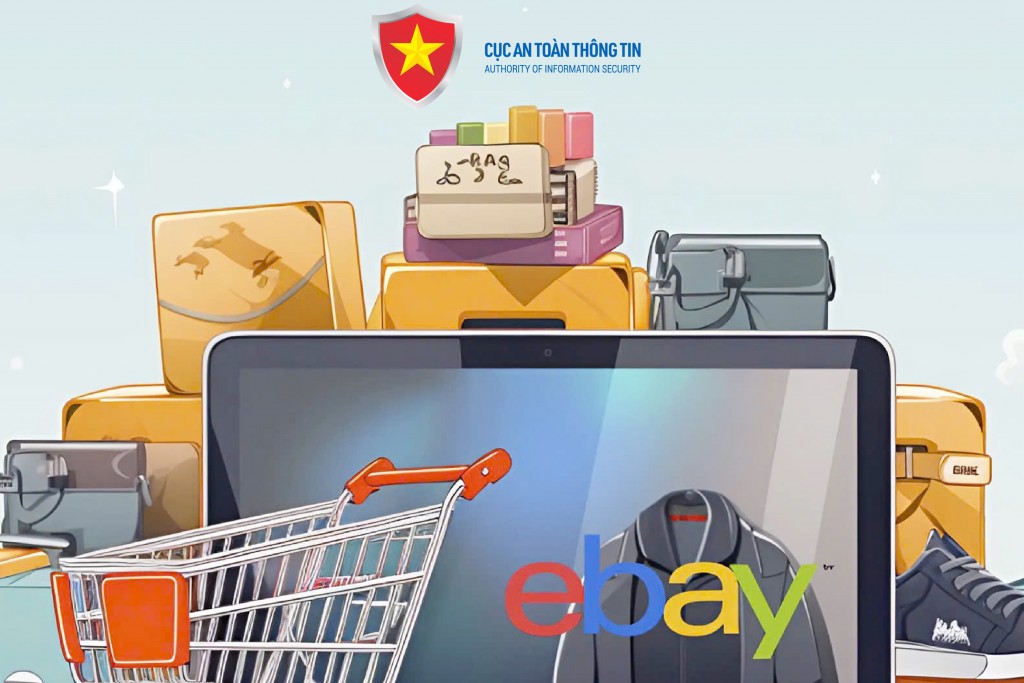 Cẩn trọng trước thủ đoạn giả mạo dịch vụ chăm sóc khách hàng Ebay