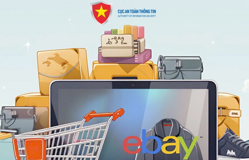 Cẩn trọng trước thủ đoạn giả mạo dịch vụ chăm sóc khách hàng Ebay