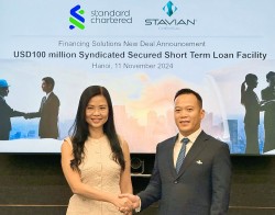 Standard Chartered thu xếp khoản vay hợp vốn trị giá 100 triệu USD cho Stavian Hoá chất