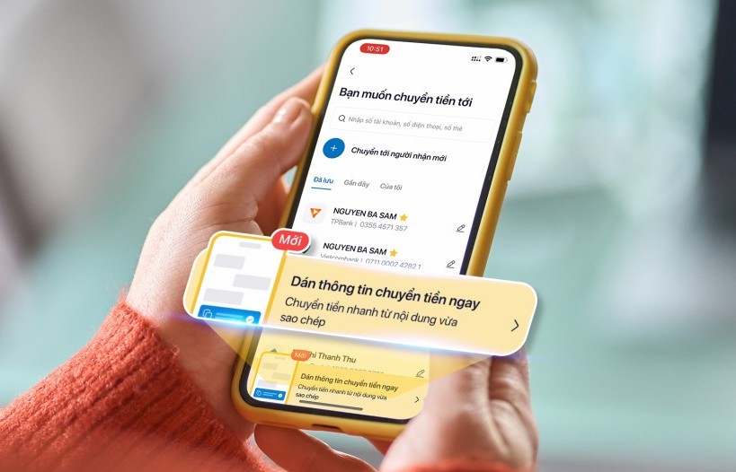 Chuyển tiền nhanh hơn với tiện ích mới trên PVConnect