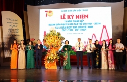 Vinh danh nhà giáo tiêu biểu quận Tây Hồ
