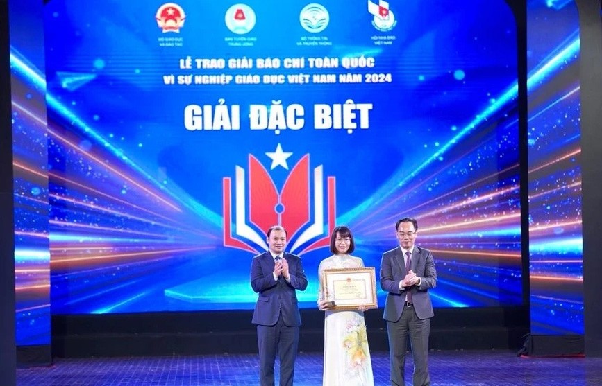 Trao giải báo chí toàn quốc "Vì sự nghiệp Giáo dục Việt Nam"