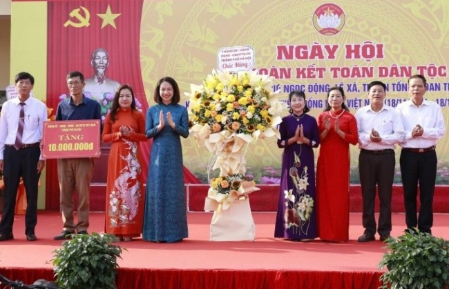 Tăng cường khối đại đoàn kết dân tộc, xây dựng khu dân cư phát triển