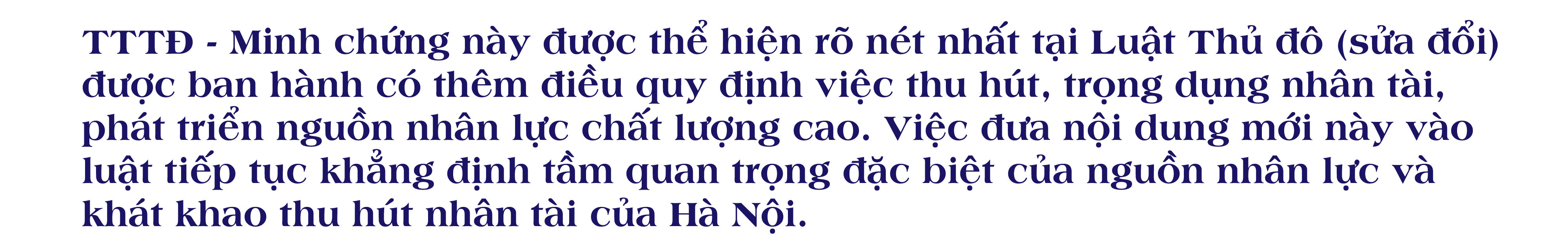 Bài 1: Mở lối tìm người tài